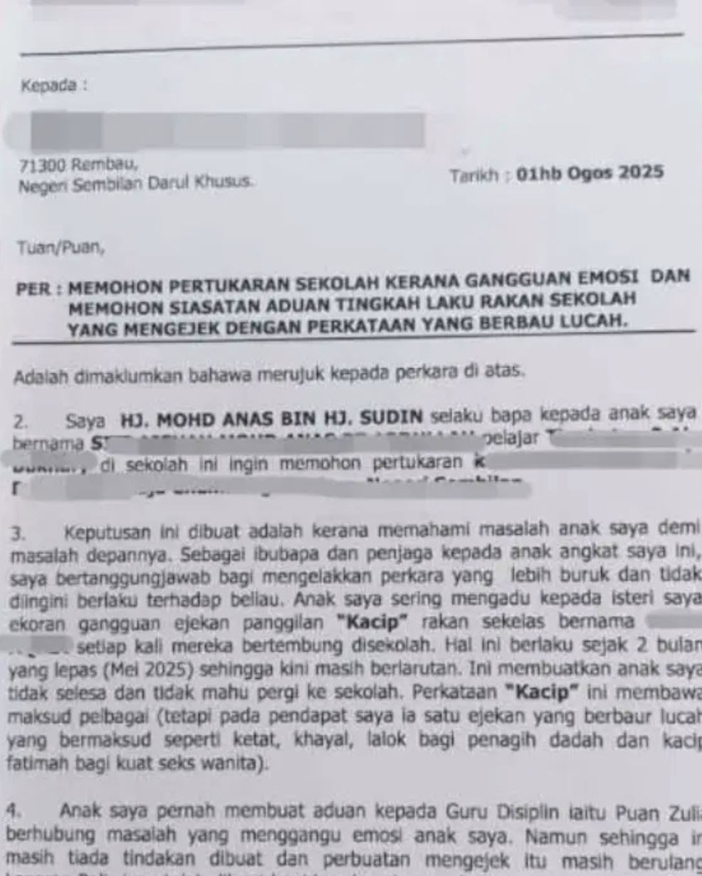 m’sian student faces bullying for not sharing exam answers, bullying cases are getting bad!