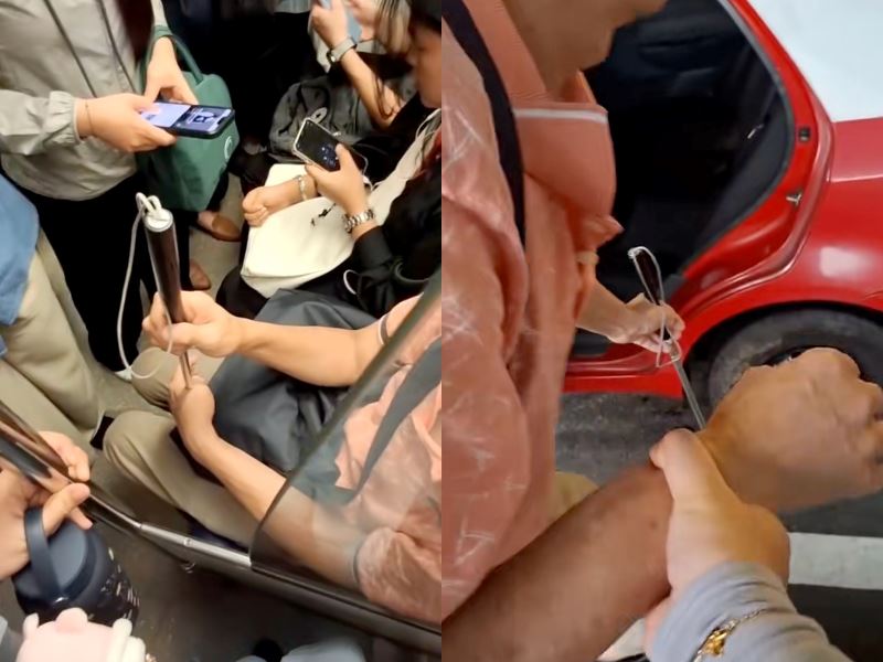 woman wins praise after travelling 18 lrt stations to help blind stranger get home safely