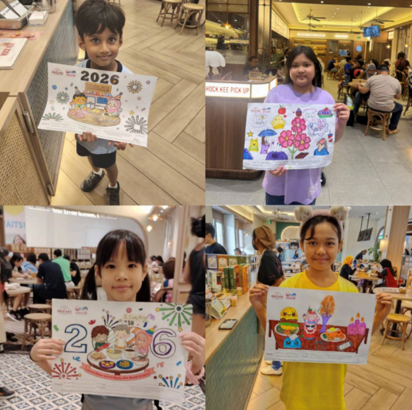 福氣安康hock kee kopitiam启动新年填色绘画比赛!