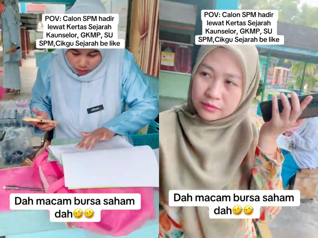 student arrives late for spm exam, teacher’s determination to reach them earns praise