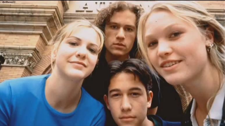 julia stiles shares fond memories of heath ledger while filming 10 things i hate about you