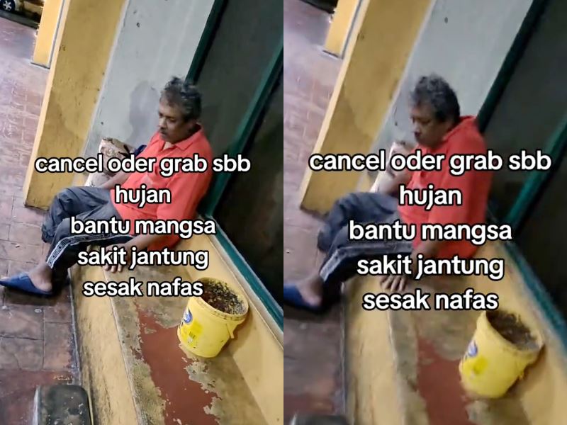 m'sians praise food delivery rider for helping man during a ‘silent’ heart attack