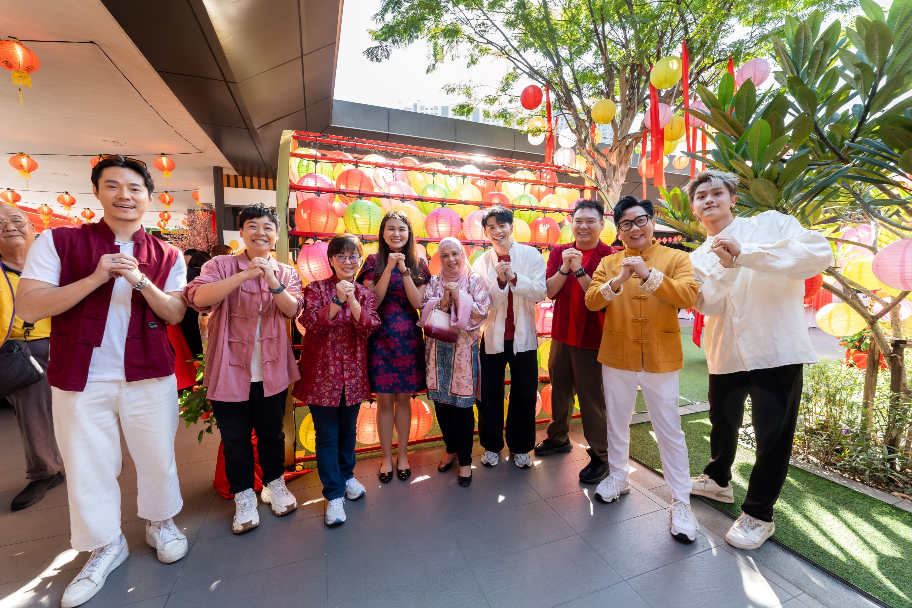 艺人DJ出席“ProsperityKu”新春活动