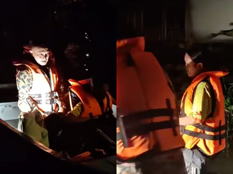 sarawak fire and rescue department aids spm students with school transport amid floods