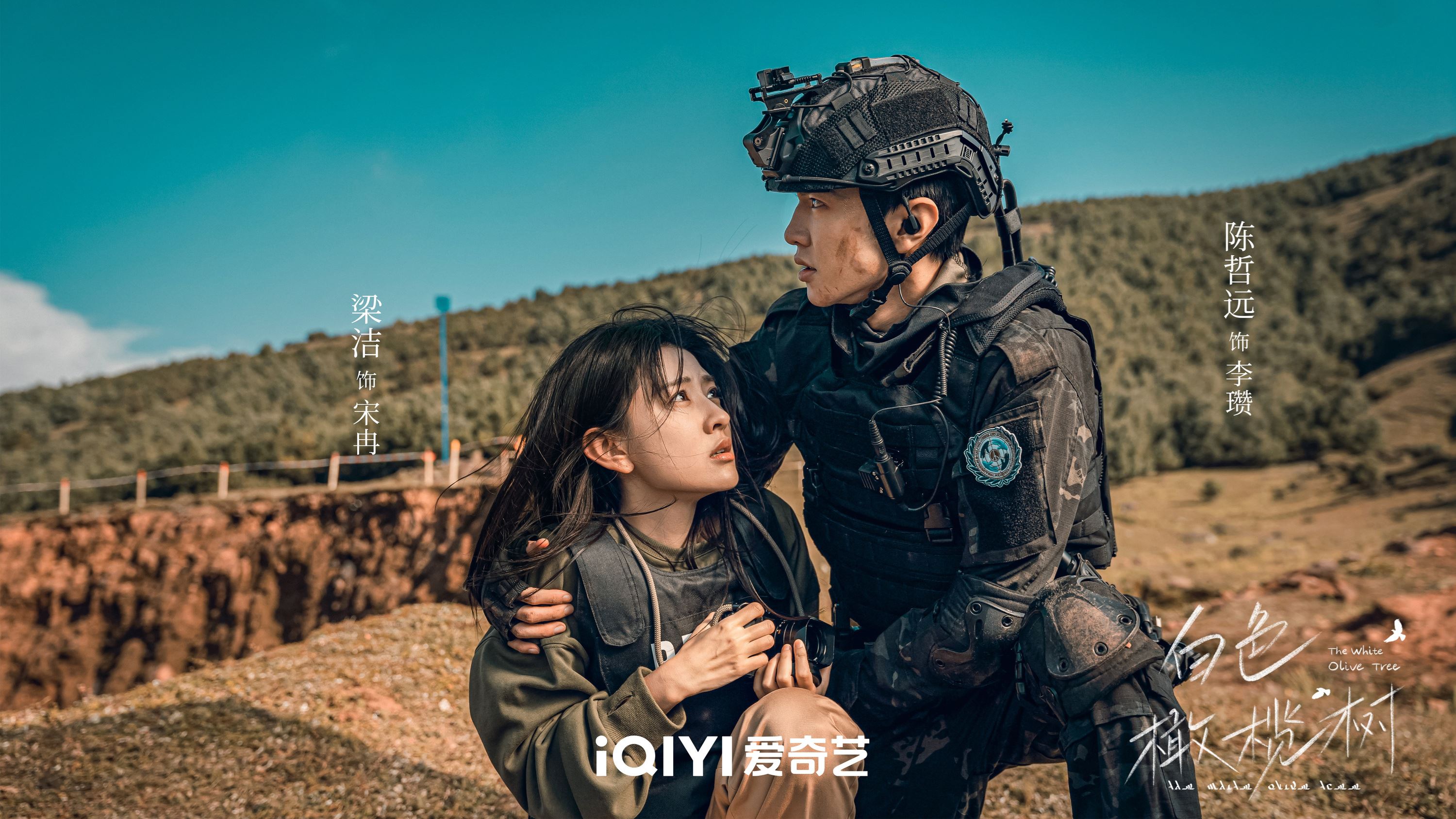 【预告片】📺《白色橄榄树》定档2月1日❗陈哲远、梁洁战地相爱❤️‍🩹