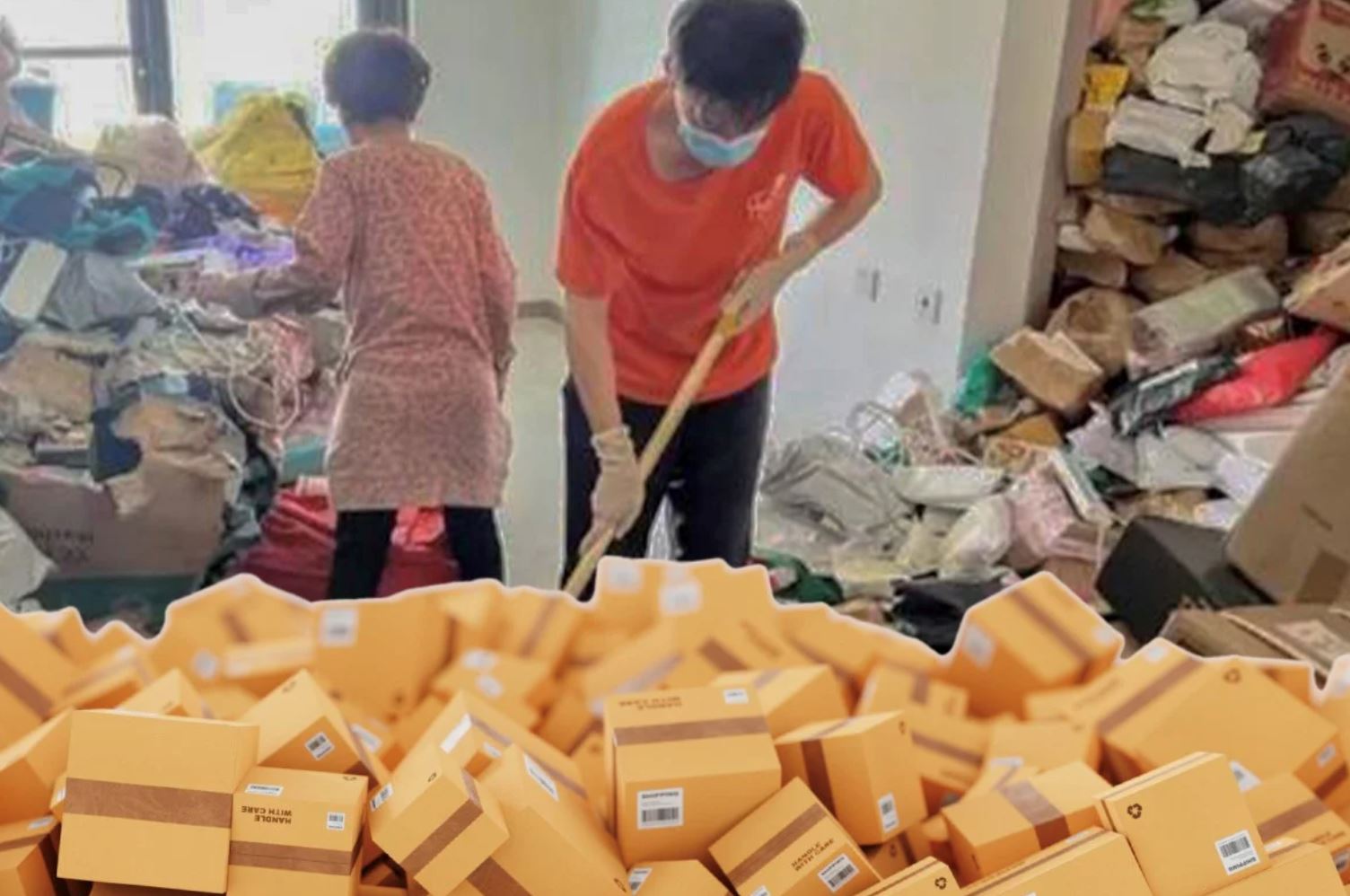 shanghai woman spends rm1.2 million shopping online, fills two homes with unopened packages