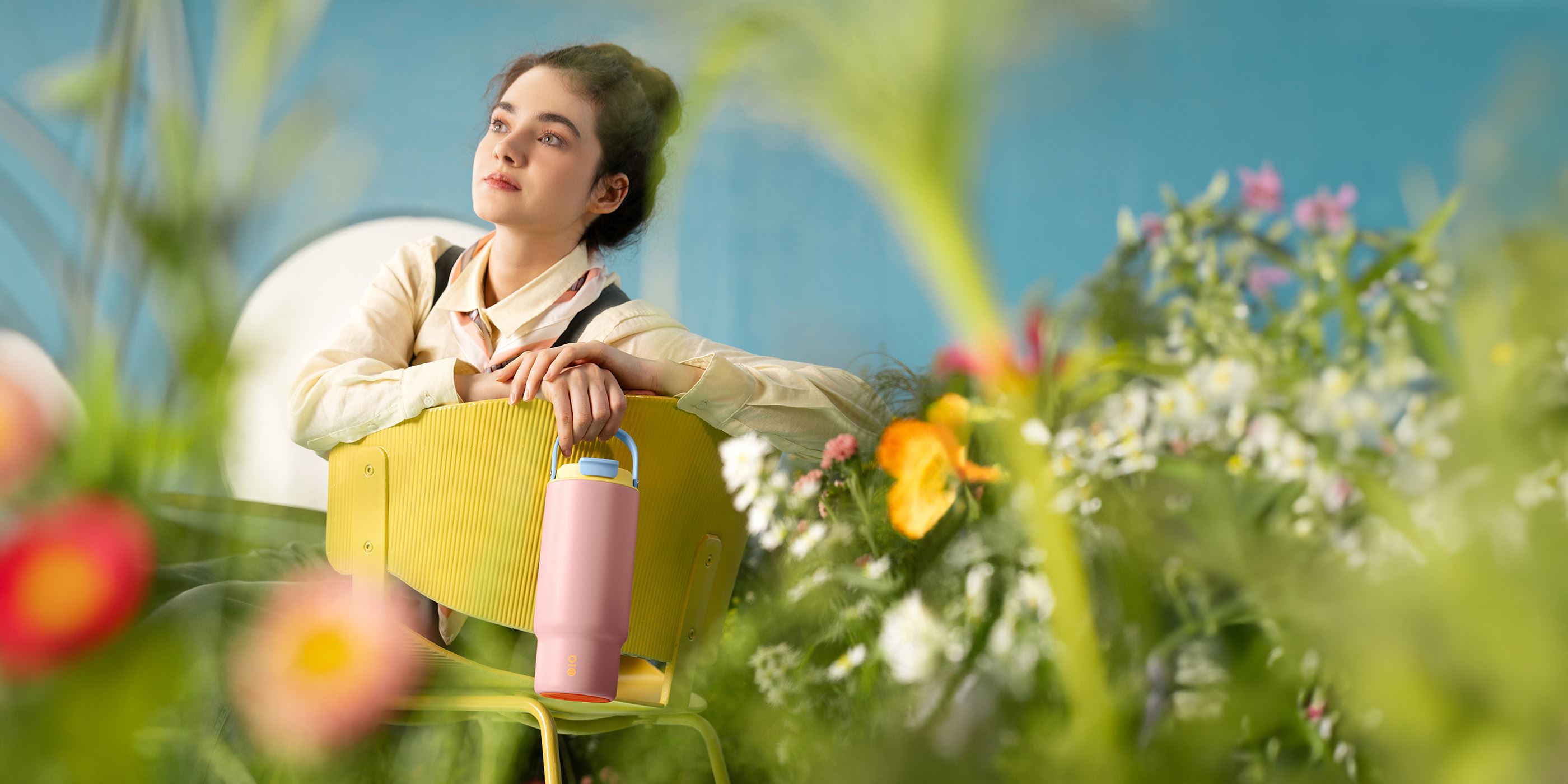 Wildflower Field Roamer Tumbler