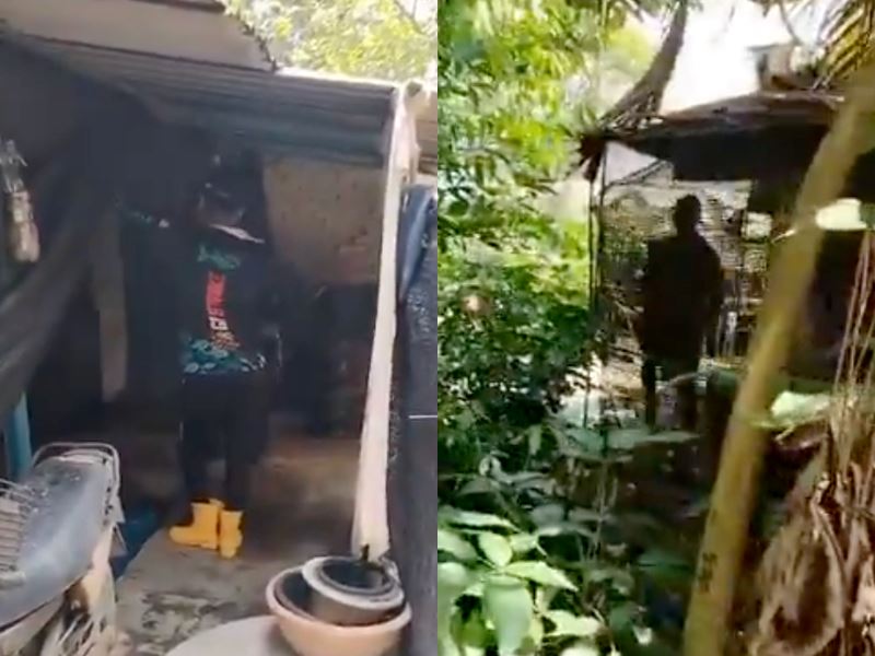 river clean-up turns heated as volunteers confront rubbish-dumping homeowner