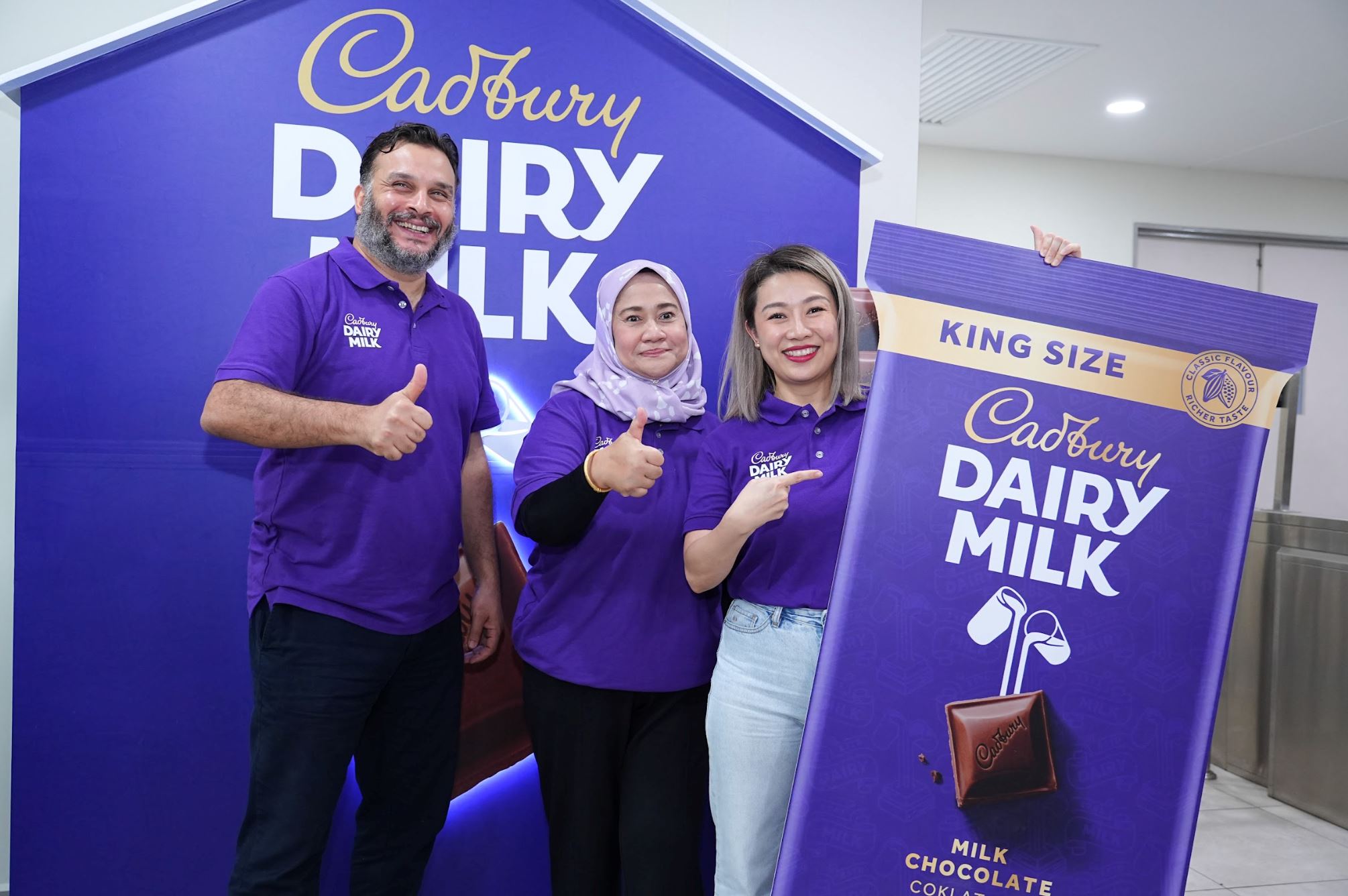 cadbury unveils the new richer, more chocolatey cadbury dairy milk chocolate to captivate malaysian taste buds