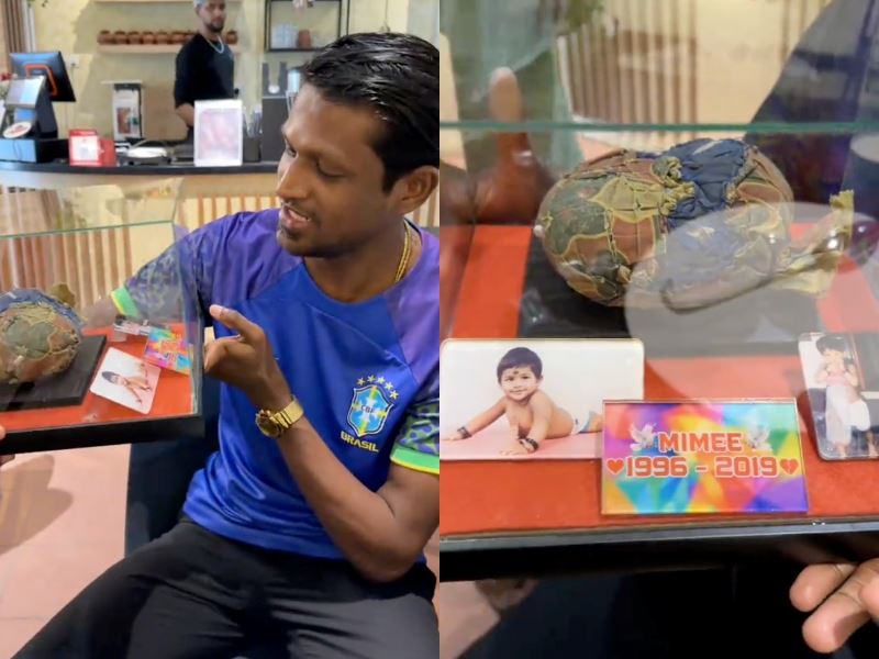 m'sian reunited with his 29-year-old bantal busuk after friend gifted it for his birthday