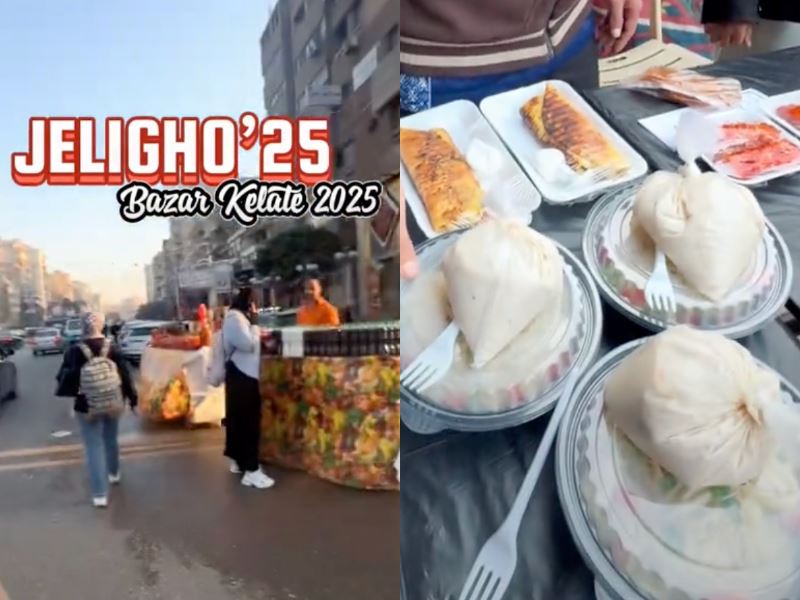 kelantan food goes international! – man shares ramadan bazaar run by kelantanese students in egypt
