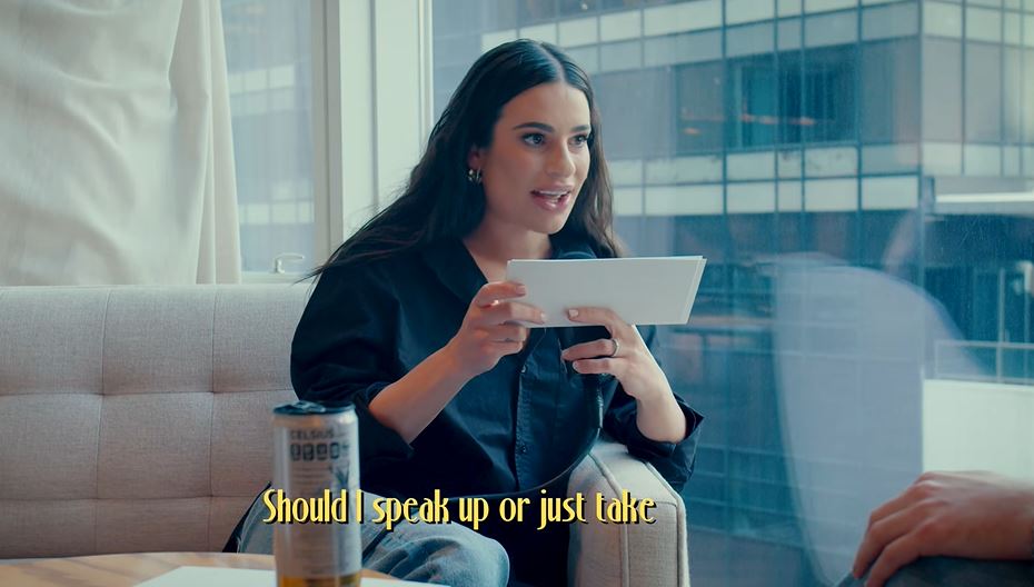 lea michele shuts down that “can’t read” rumor once and for all—with receipts