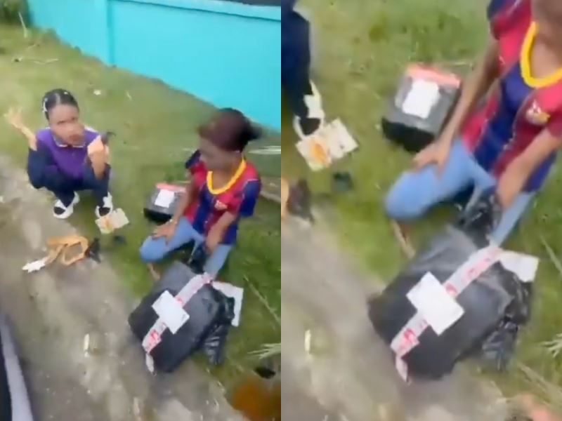 i won’t call the police! man tells women caught stealing parcels in jb to reseal packages and return them