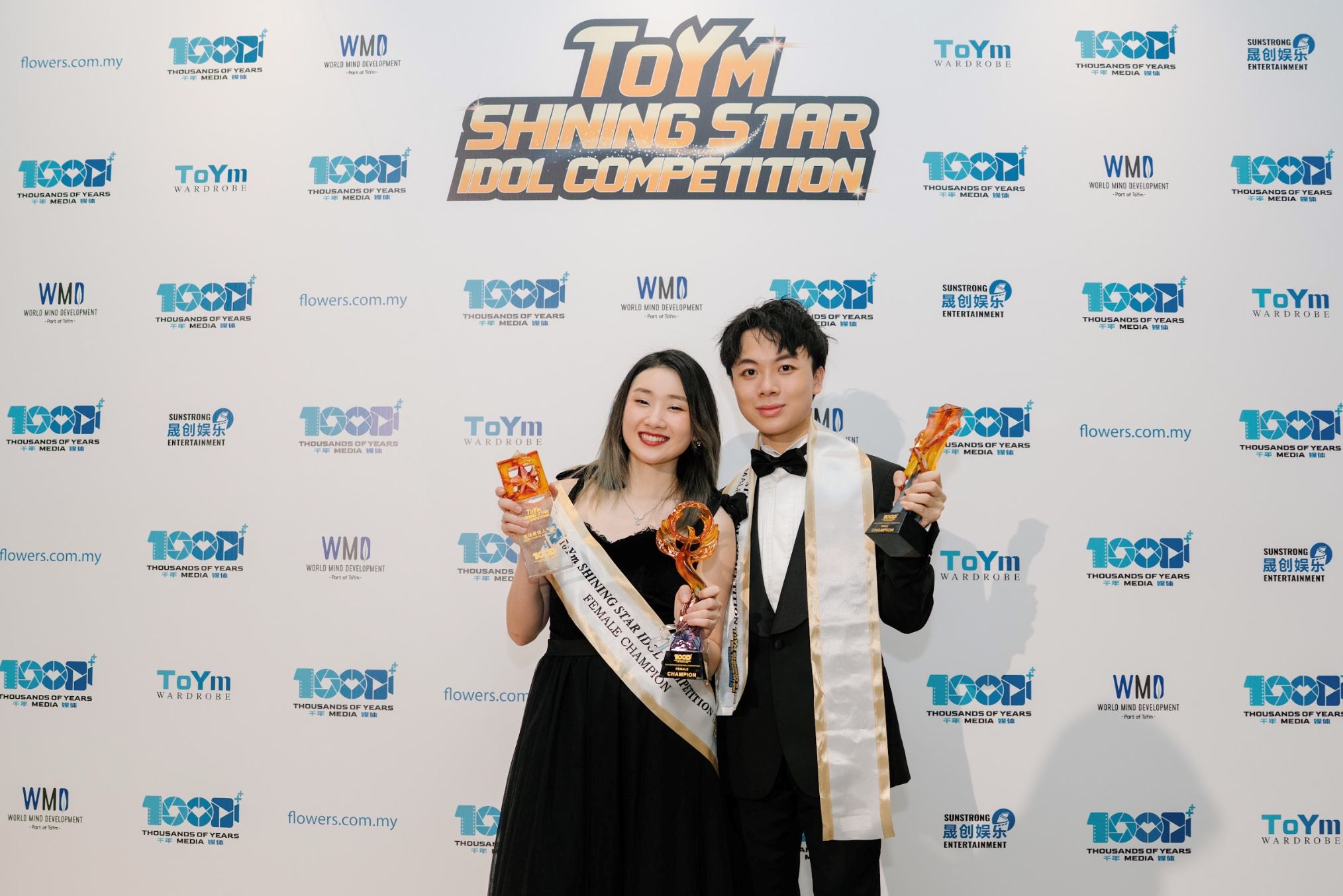 ooi tianjia and ng xin yi crowned as inaugural male and female idols in toym’s hall of honour