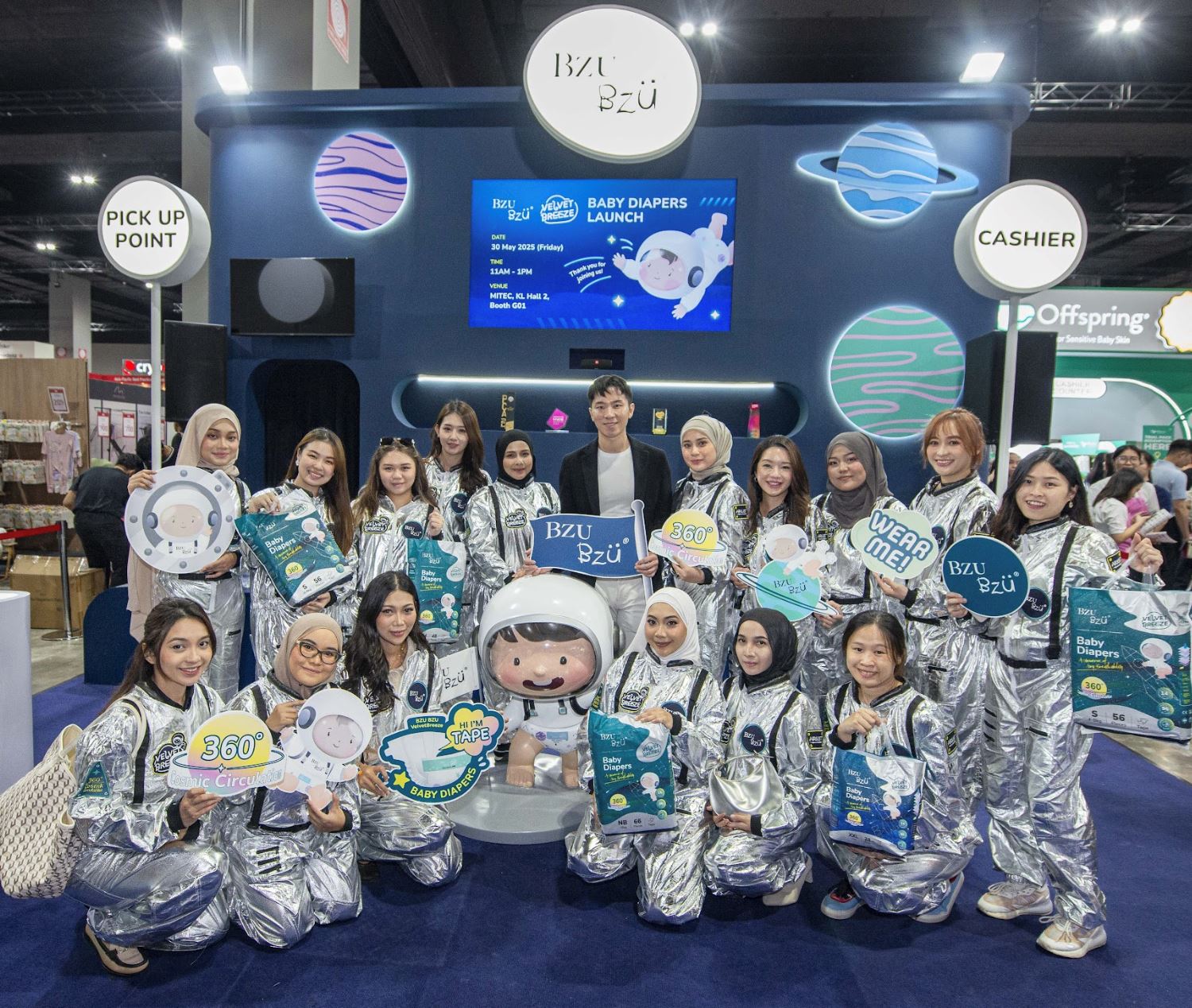 ciptaan baharu untuk bayi lebih selesa di cuaca panas malaysia, bzu bzu perkenalkan lampin velvetbreeze