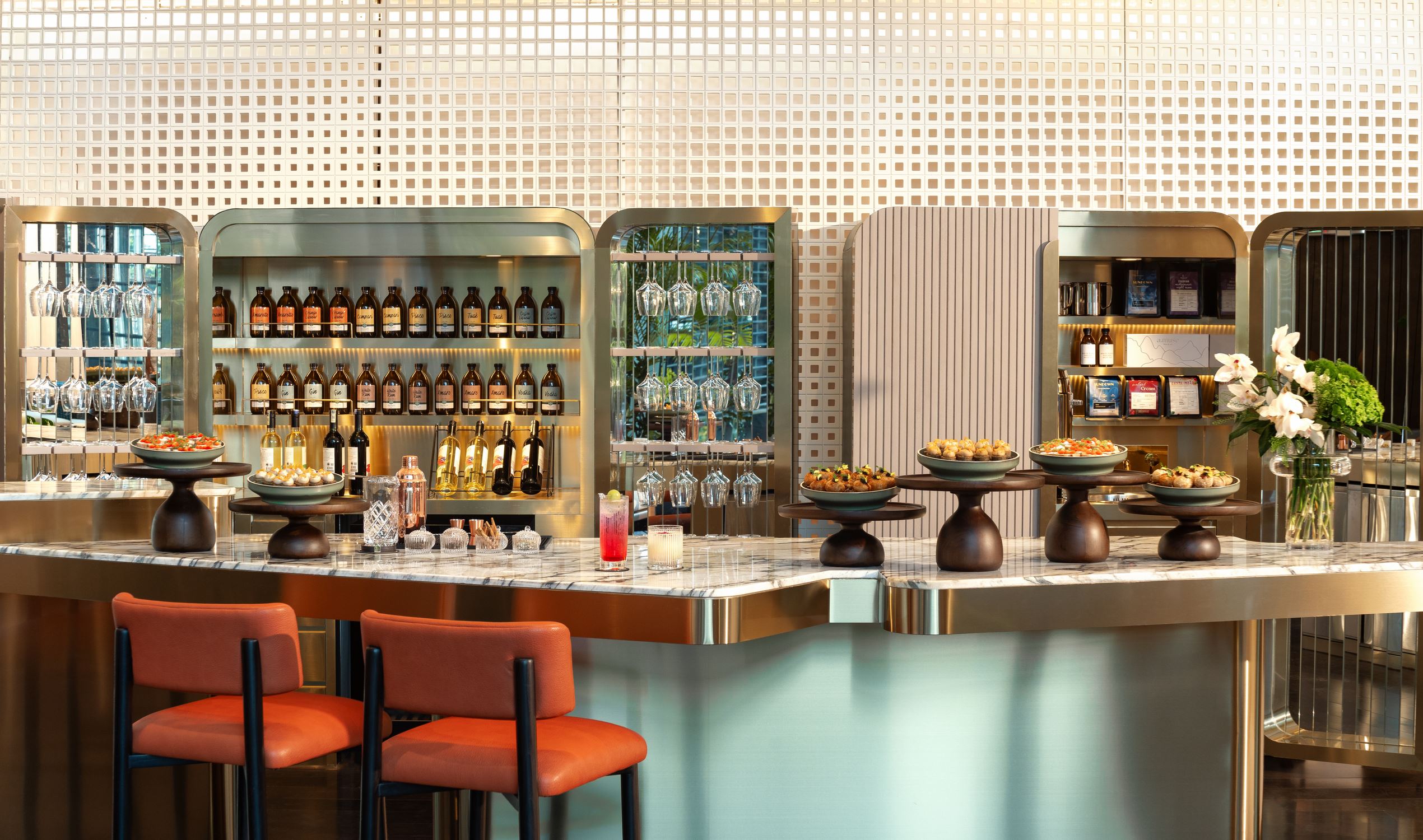 Kimpton Social, an evening social event for guests for Kimpton Naluria Kuala Lumpur, featuring drinks and bites