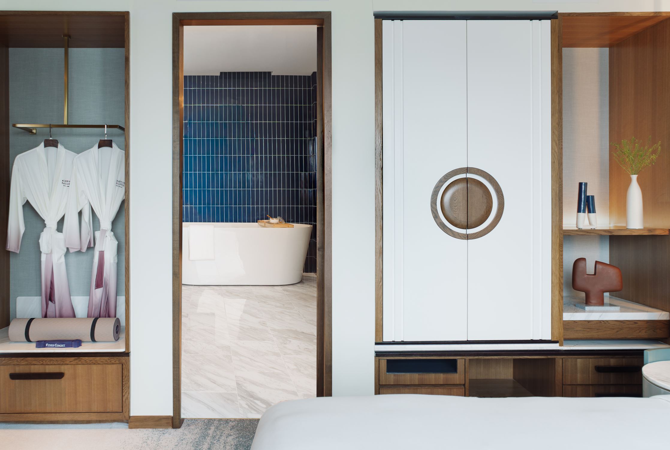 Interior of a suite in Kimpton Naluria Kuala Lumpur hotel in TRX