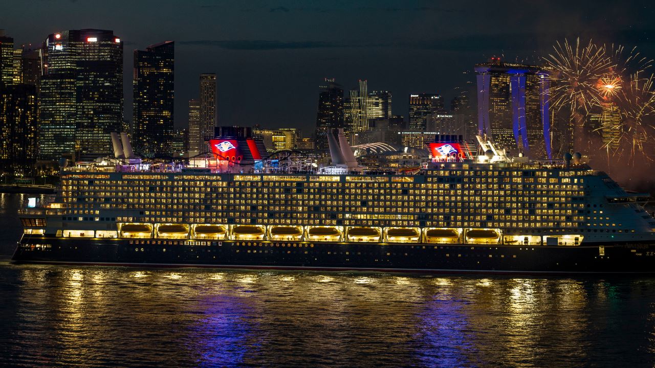 终于来了！disney adventure于3月10日新加坡展开首航！