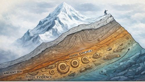 ramai tak tahu, gunung everest rupanya pernah tenggelam di dasar laut!